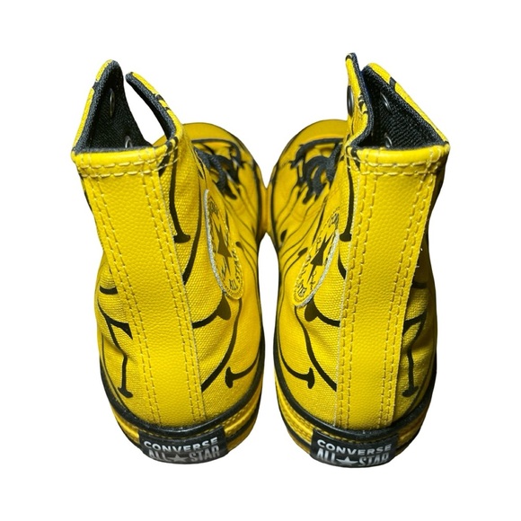 Converse x Chinatown Market Youth US Youth Sz 3 Hi Sneaker 371255C New In Box - Picture 6 of 9